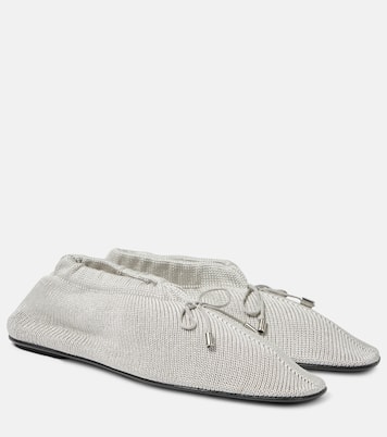 Ballerinas aus Strick | Toteme