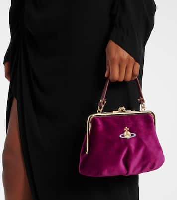 Sac Granny Frame Orb en velours | Vivienne Westwood
