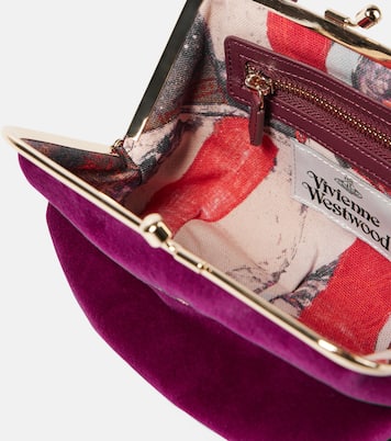 Sac Granny Frame Orb en velours | Vivienne Westwood