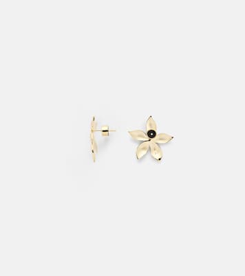 Boucles d'oreilles Golden Blossom en or 18 ct et diamants | Ileana Makri