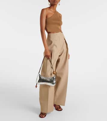 Borsa a spalla Le Bisou Perle in pelle | Jacquemus