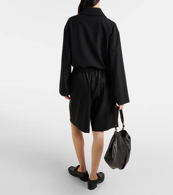 Shorts Stanton aus Wolle | The Row