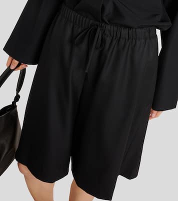 Shorts Stanton aus Wolle | The Row