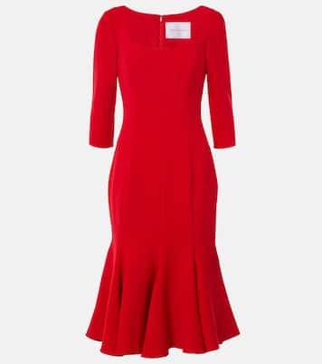 Abito midi in crêpe | Carolina Herrera