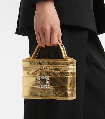 Vanity Très Vivier Micro leather vanity bag | Roger Vivier