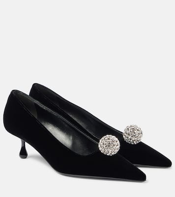 Pumps Orb 50 in velluto | Jimmy Choo