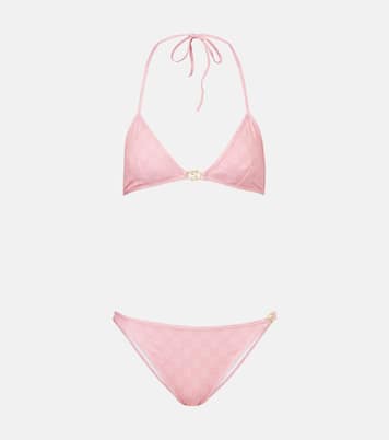 Bikini de jersey con GG | Gucci