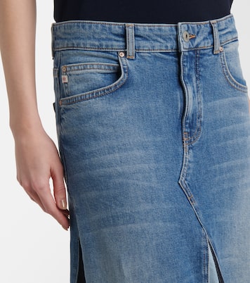 Gonna lunga di jeans patchwork | AG Jeans
