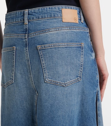 Gonna lunga di jeans patchwork | AG Jeans
