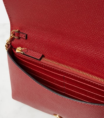 Sac à bandoulière VLogo Small en cuir | Valentino Garavani