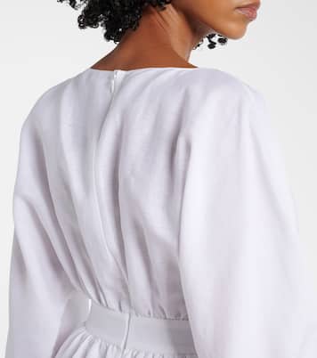 Abito lungo Ahmose in lino | Gabriela Hearst