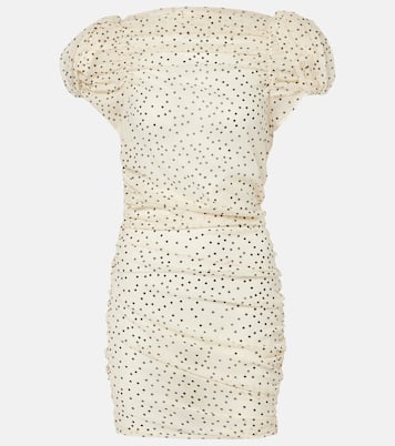 Polka-dot silk-blend minidress | Magda Butrym