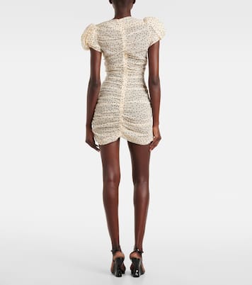 Polka-dot silk-blend minidress | Magda Butrym