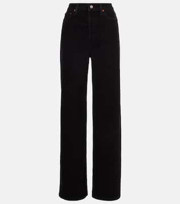 Jeans a gamba larga e vita alta | Re/Done