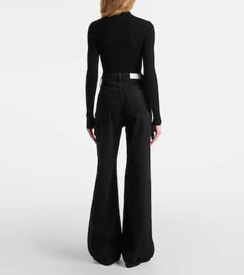 Jeans a gamba larga e vita alta | Re/Done