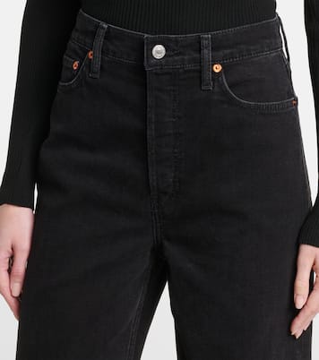 Jeans a gamba larga e vita alta | Re/Done
