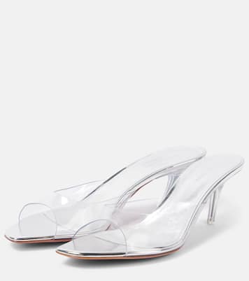 Mules Alexa Glass 60 en PVC | Amina Muaddi