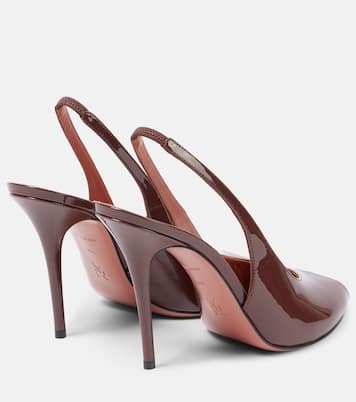 Escarpins Kristina Sling 105 en cuir | Amina Muaddi