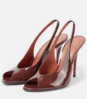 Escarpins Kristina Sling 105 en cuir | Amina Muaddi