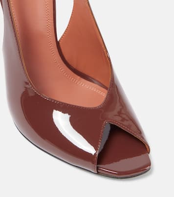 Escarpins Kristina Sling 105 en cuir | Amina Muaddi