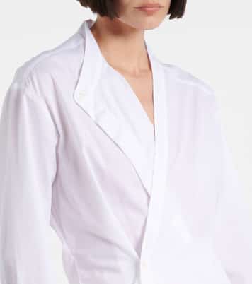 Camicia asimmetrica in cotone | Róhe