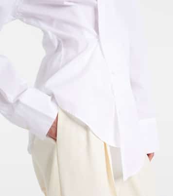 Camicia asimmetrica in cotone | Róhe