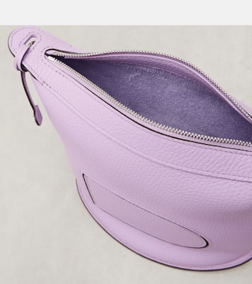 Schultertasche Pin Twist aus Leder | Delvaux