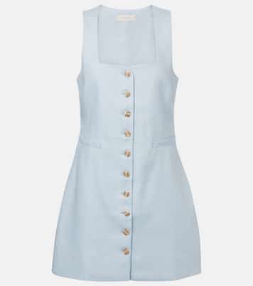 Jaques linen minidress | Faithfull