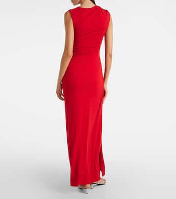 Blain gathered jersey gown | Simkhai