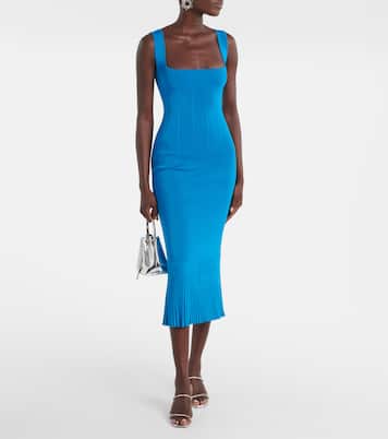 Cocktailkleid Atalanta aus Rippstrick | Galvan