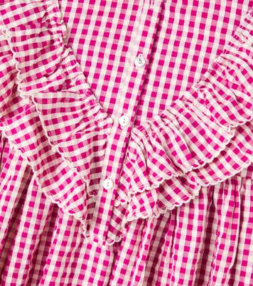 Kim checked cotton dress | Konges Sløjd