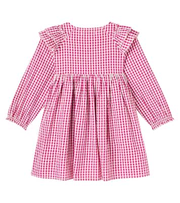 Kim checked cotton dress | Konges Sløjd