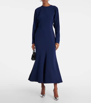 Crêpe maxi dress | Costarellos