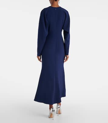 Crêpe maxi dress | Costarellos
