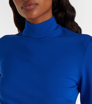 Bow-detail jersey minidress | David Koma