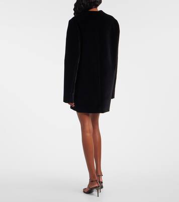 Aleena 벨벳 미니드레스 | Khaite