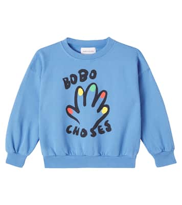 High Five cotton jersey sweatshirt | Bobo Choses