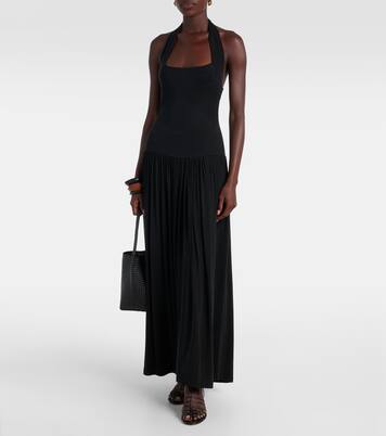 Quill halterneck maxi dress | Aya Muse