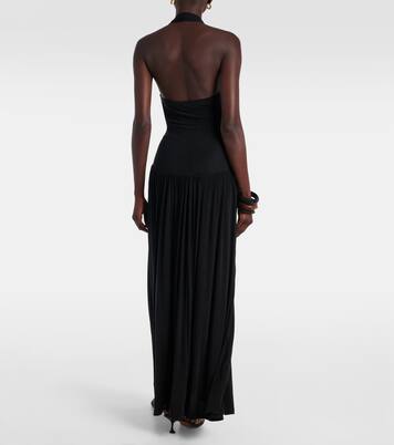 Quill halterneck maxi dress | Aya Muse