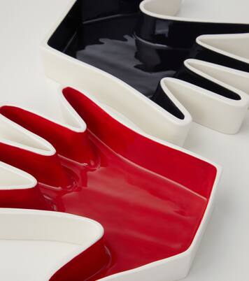 Plateau décoratif Impronta Mano en céramique | Cassina