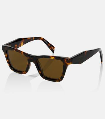 Eckige Sonnenbrille Prada Cartiglio | Prada