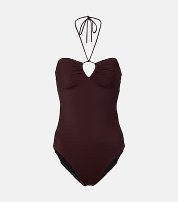 Bañador Keyhole con cuello halter | Tory Burch
