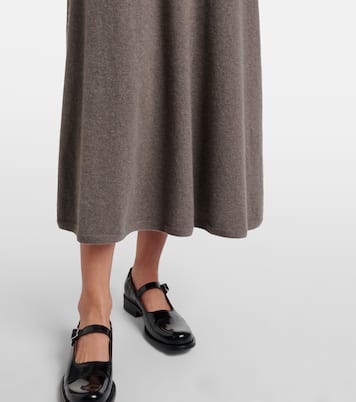 Masini cashmere midi skirt | The Row