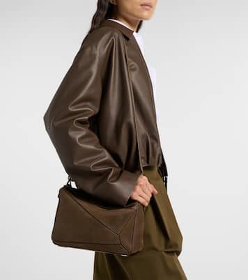 Tote Bag Puzzle Small aus Leder | Loewe