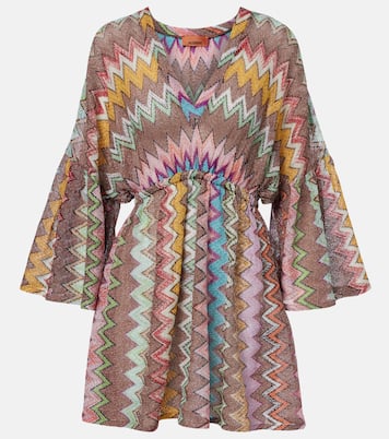 Zigzag lamé kaftan | Missoni