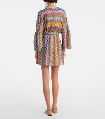 Zigzag lamé kaftan | Missoni