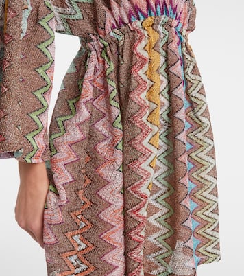 Zigzag lamé kaftan | Missoni