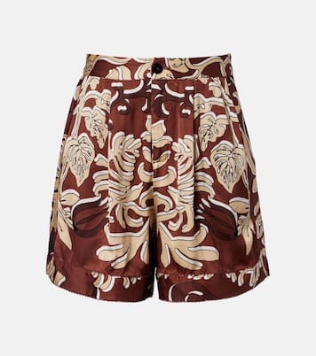 Shorts Isabelle de tiro alto estampados | Poupette St Barth