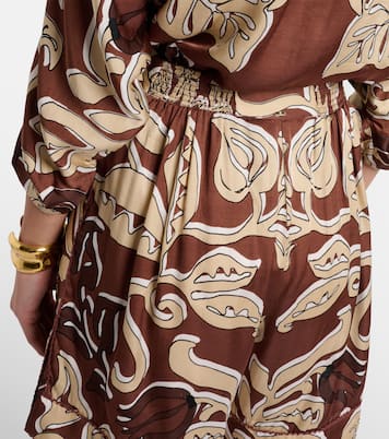 Shorts Isabelle de tiro alto estampados | Poupette St Barth