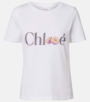 Logo cotton jersey T-shirt  | Chloé